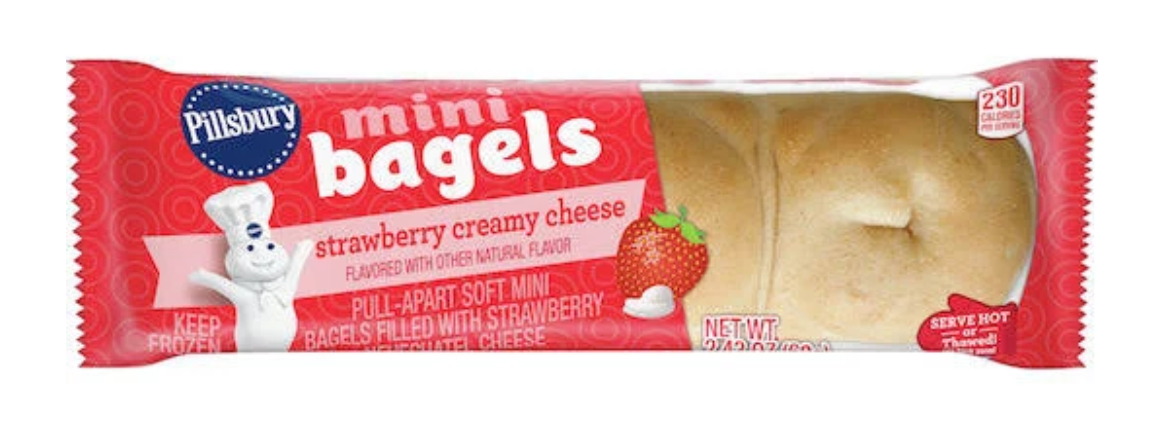 Strawberry Cheese Bagels – Guinther's